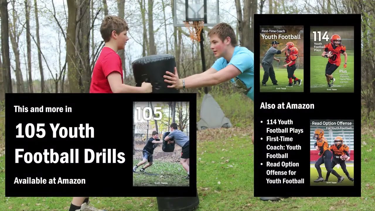 Linebacker Drills for Youth Football :: Zigzag Rip