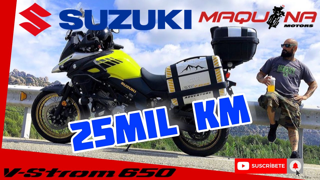 Suzuki VSTROM xt 2021 - con 25.000km aún Es BUENA?
