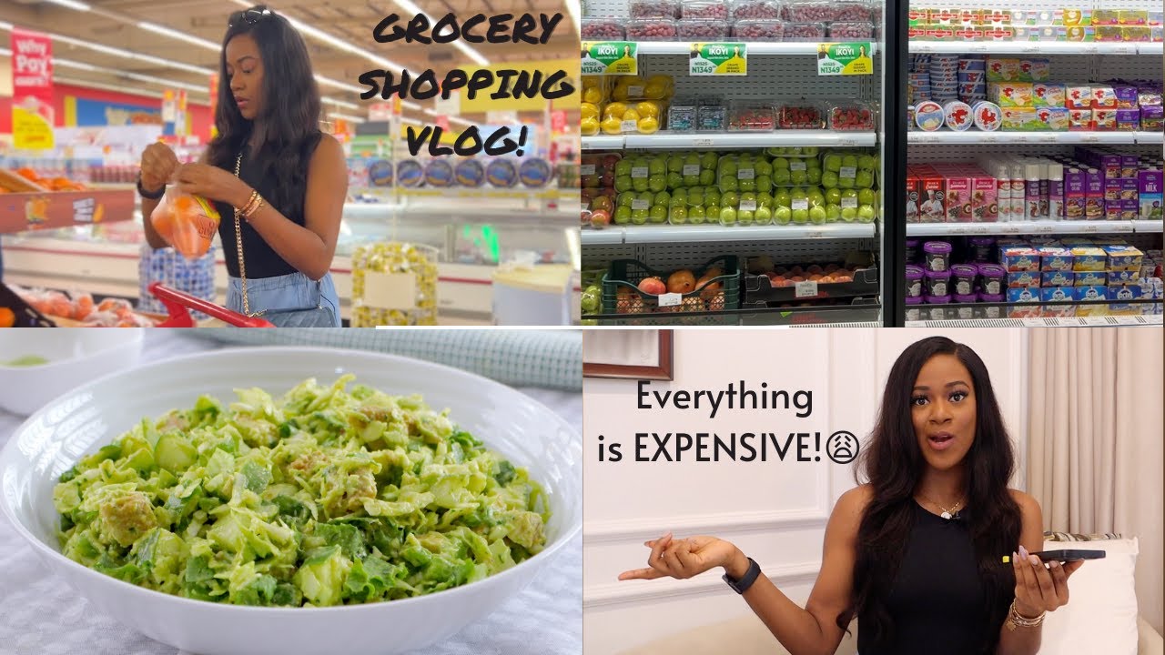 GROCERY SHOPPING VLOG - How Much I Spend On Food Monthly😩, Where I Shop, What I Buy, Meal Prep, ETC.