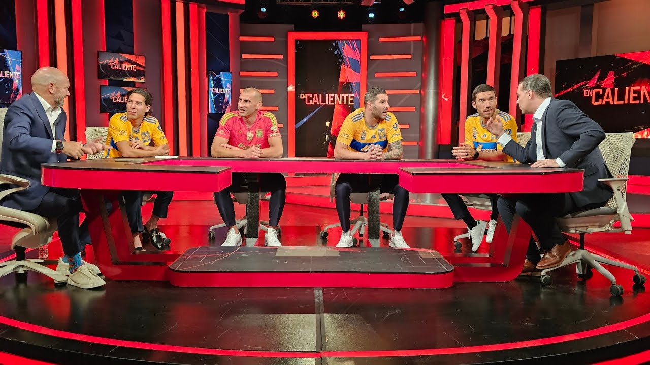 Dr. García y Martinoli mano a mano con Gignac, Nahuel y Lainez... ¡TIGRES llega a TV AZTECA!