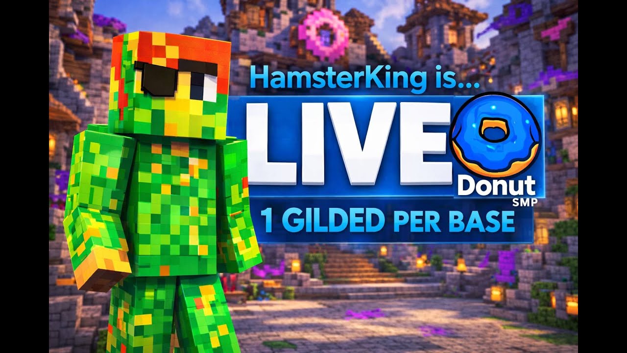 minecraft donut smp live rating bases 1 gilded per base #donutsmp #minecraft