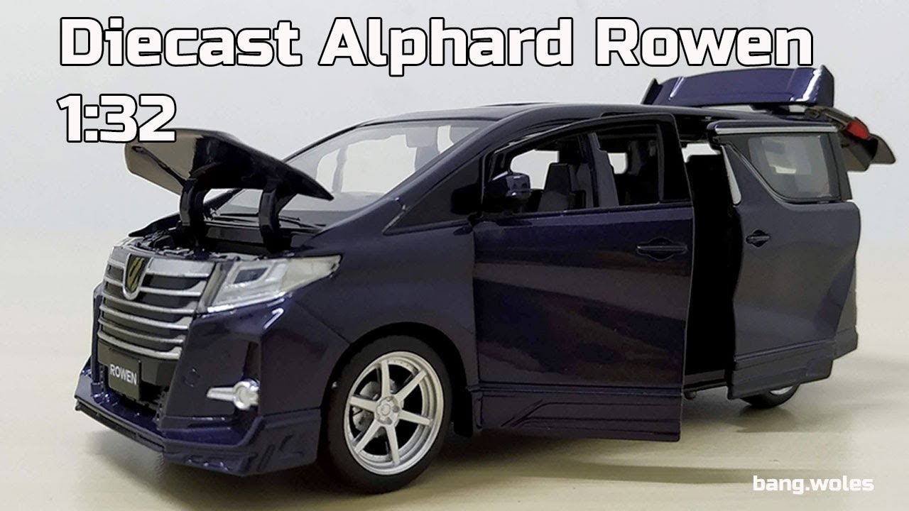 Diecast Toyota Alphard Rowen Skala 