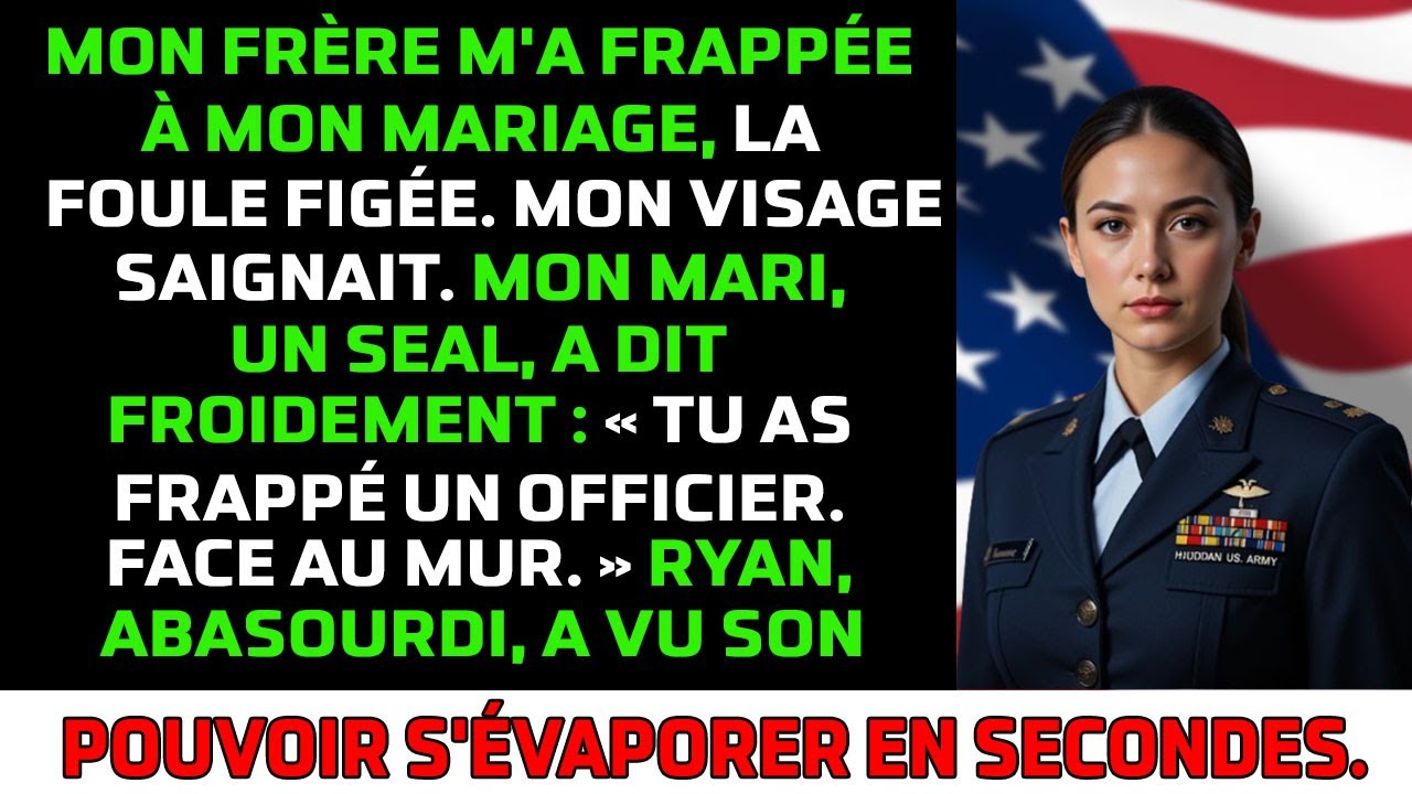 Mon frère m'a frappé à mon mariage — Mon mari SEAL l'a démasqué devant tous !