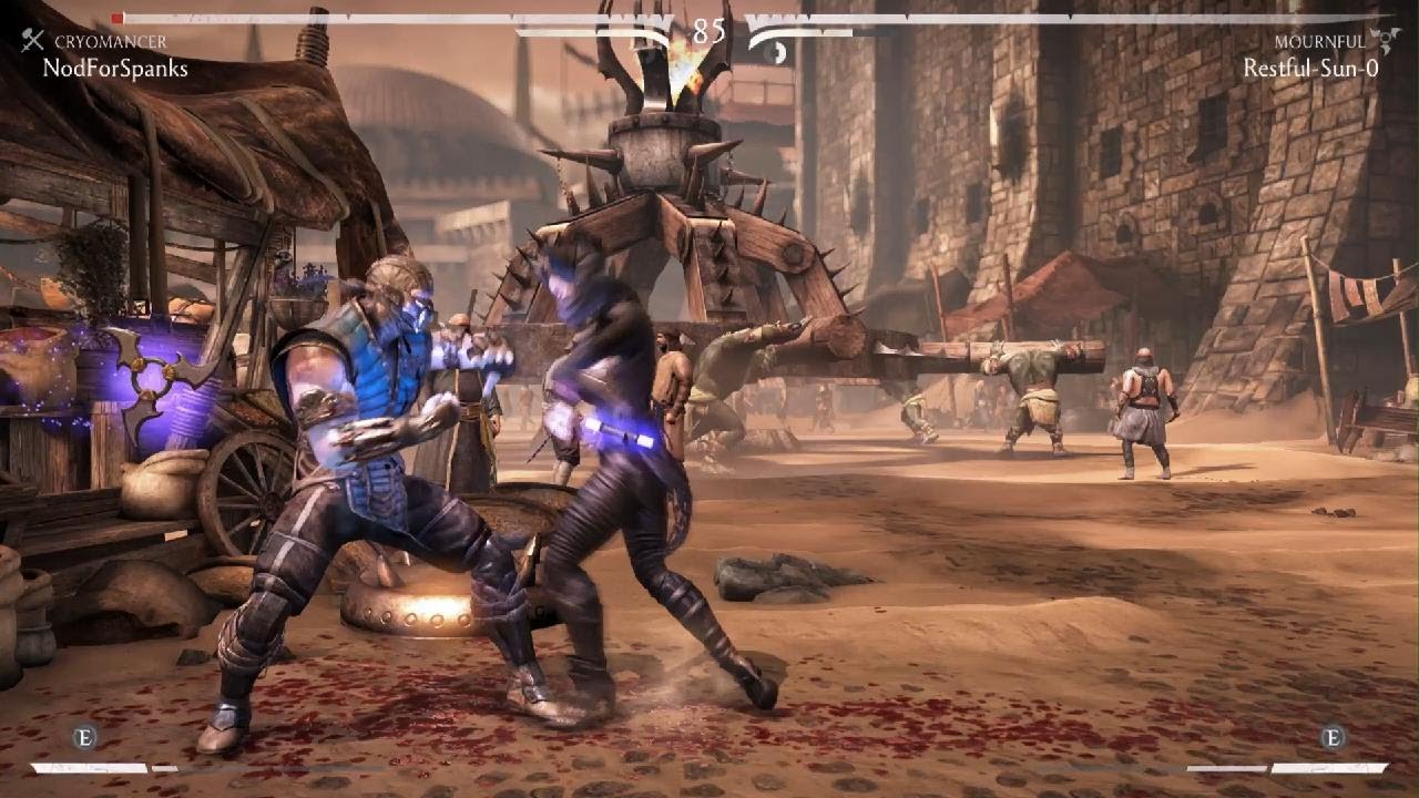 Mournful Kitana shutting down the Linkuei