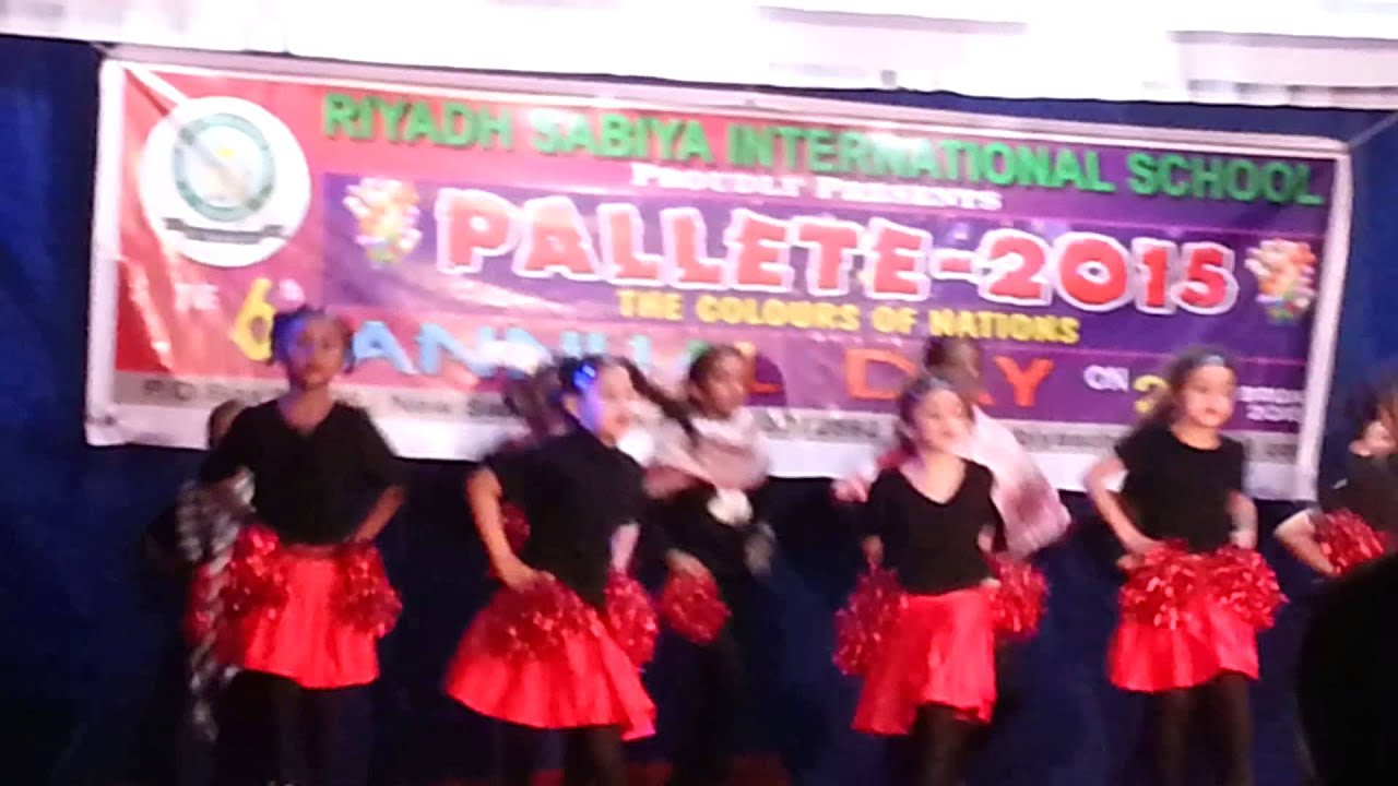 حفلة مدرسة رياض صبيا العالمية 2015