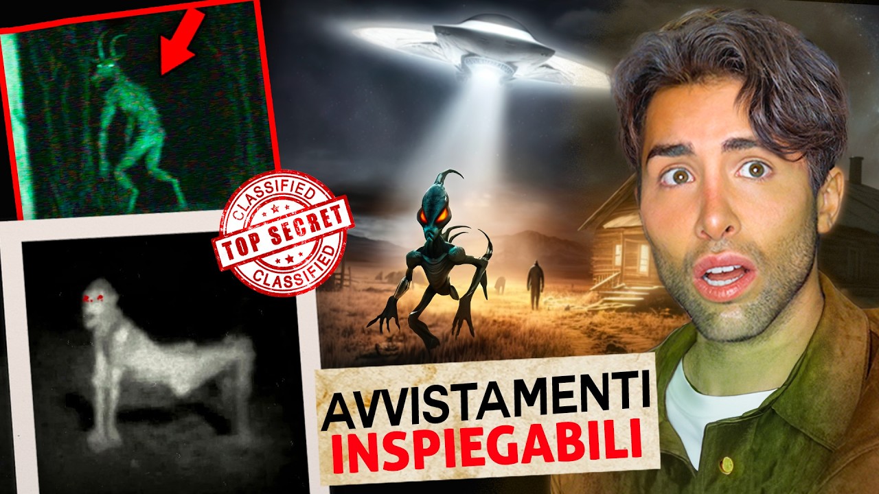 GLI ALIENI SONO TRA NOI: AVVISTAMENTI *SKINWALKER* | GIANMARCO ZAGATO