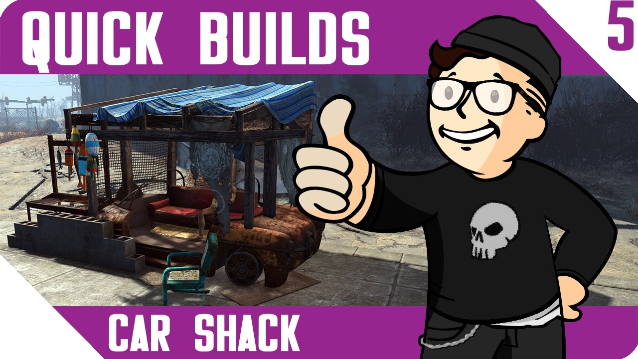 FO4 | Car Shack | Realistic Build | Part 5