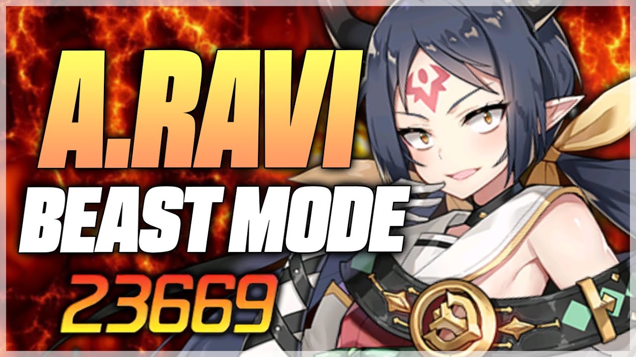 A.RAVI BEAST MODE (BEST BUILD for A.RAVI?!!) - Epic Seven