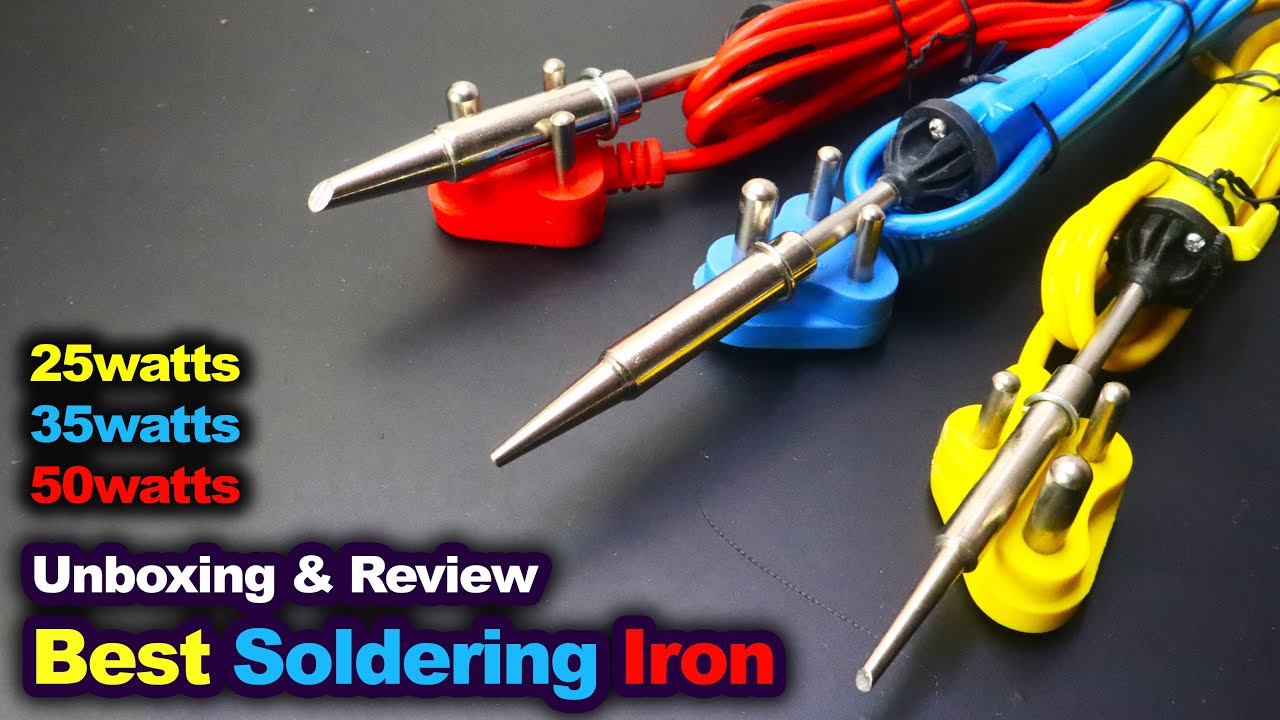 J-Tron Soldering Iron Unboxing and Review 25w 35w 50w