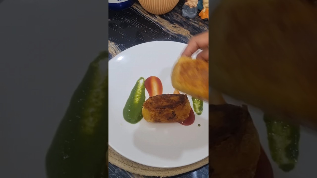 Chef Vikas khanna Recpie | 5 Star hotel Recpie | Crispy Dahi ke Kabab 🤍 | Jain Starter 