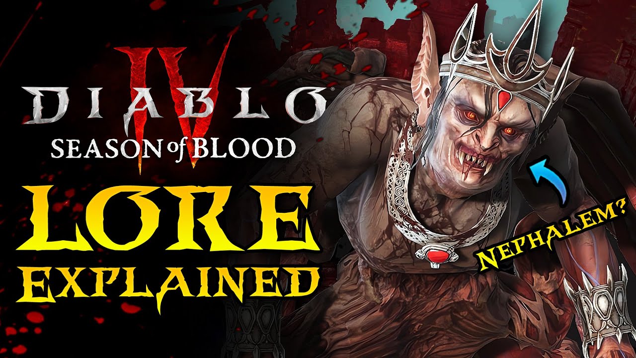 Второй сезон Diablo 4 &mdash; всё подробно! (Обзор сюжета и игрового процесса, происхождение Лорда Зира и Охотника Эрис)