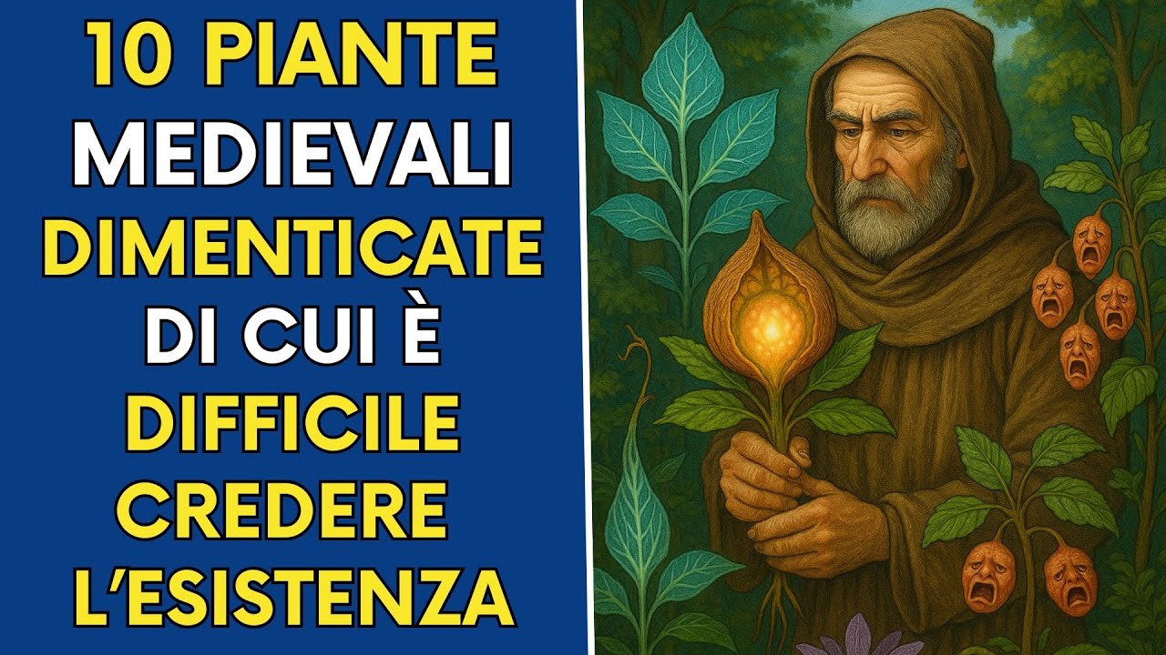 10 piante medievali dimenticate di cui &egrave; difficile credere l&rsquo;esistenza