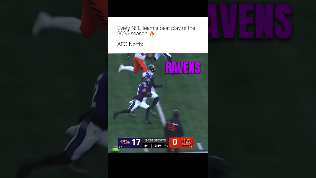 Every NFL team’s BEST PLAY of the 2025 season 🔥