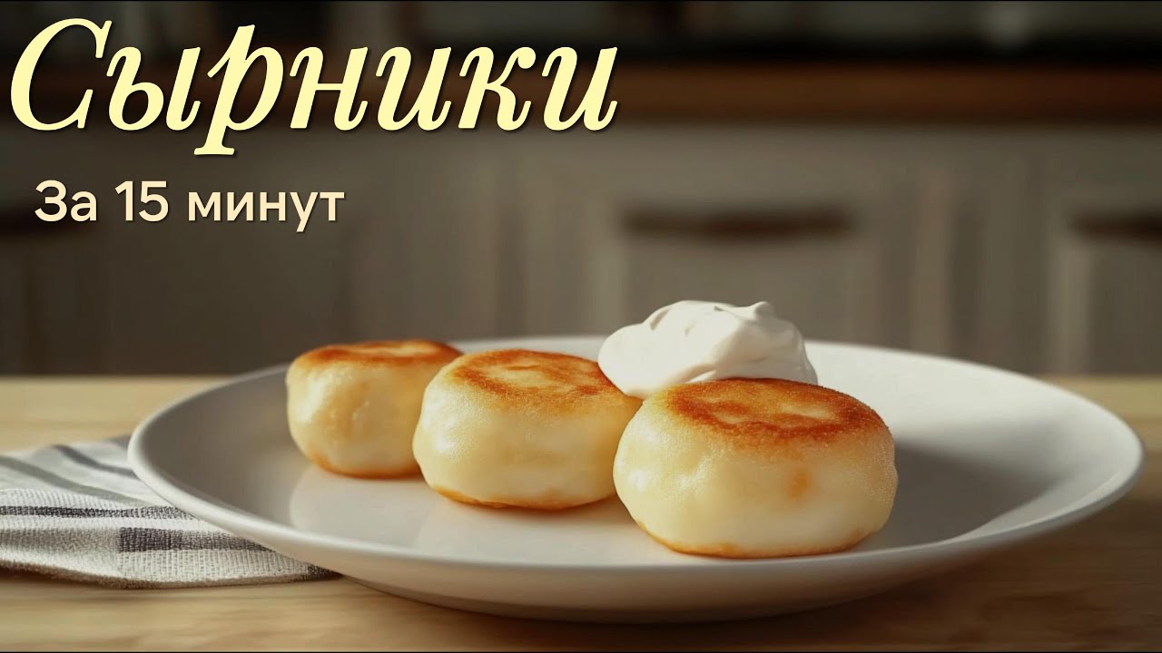 Рецепт СЫРНИКОВ Как В РЕСТОРАНЕ
