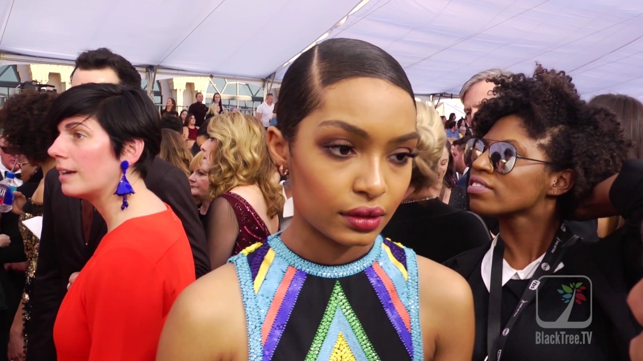 Black-ish star Yara Shahidi on Muslim Ban at SAG Awards 2017