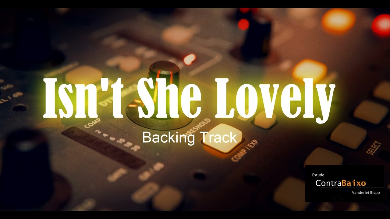 Isn't She Lovely Backing Track