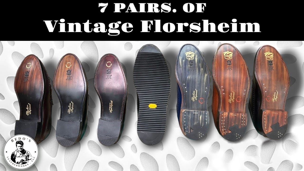 7 ПАР!! Винтажные туфли Florsheim возрождены. #354