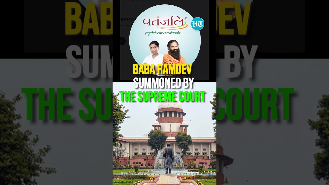 Baba Ramdev Summoned By SC Over Patanjali's Misleading Ads