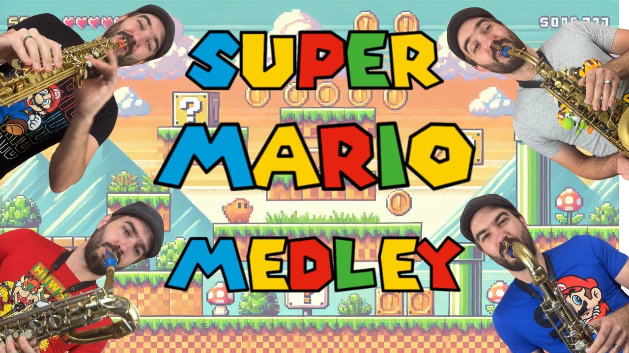 Super Mario Bros. Tribute | Saxophone Quartet Arrangement