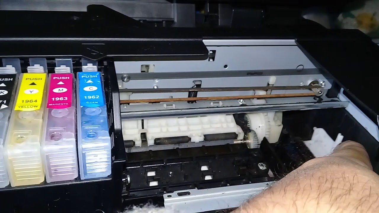 Atasco de papel en impresoras epson xp211 y similares. origen del error
