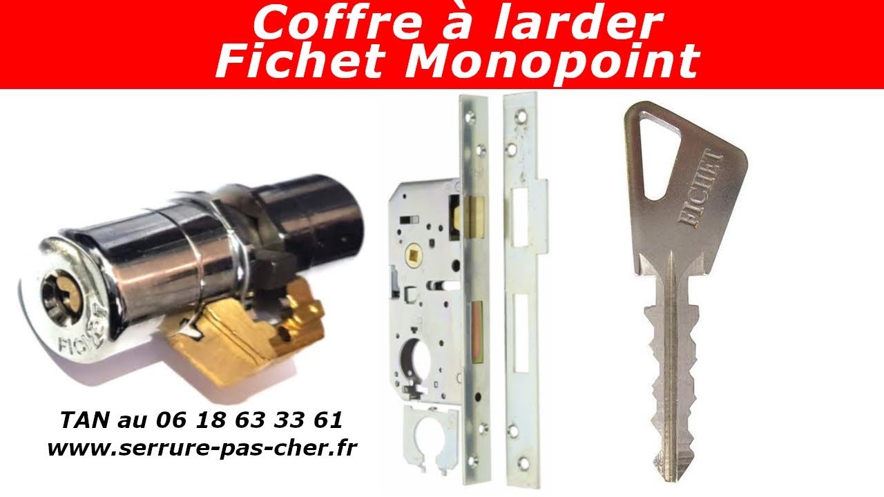 TUTO comment changer un coffre &agrave; larder fichet monopoint ?