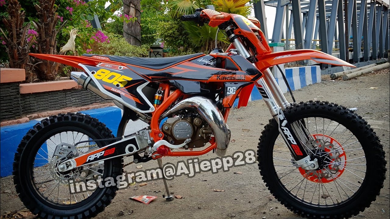 kawasaki ninja 2 stroke modif ktm sxf 2018