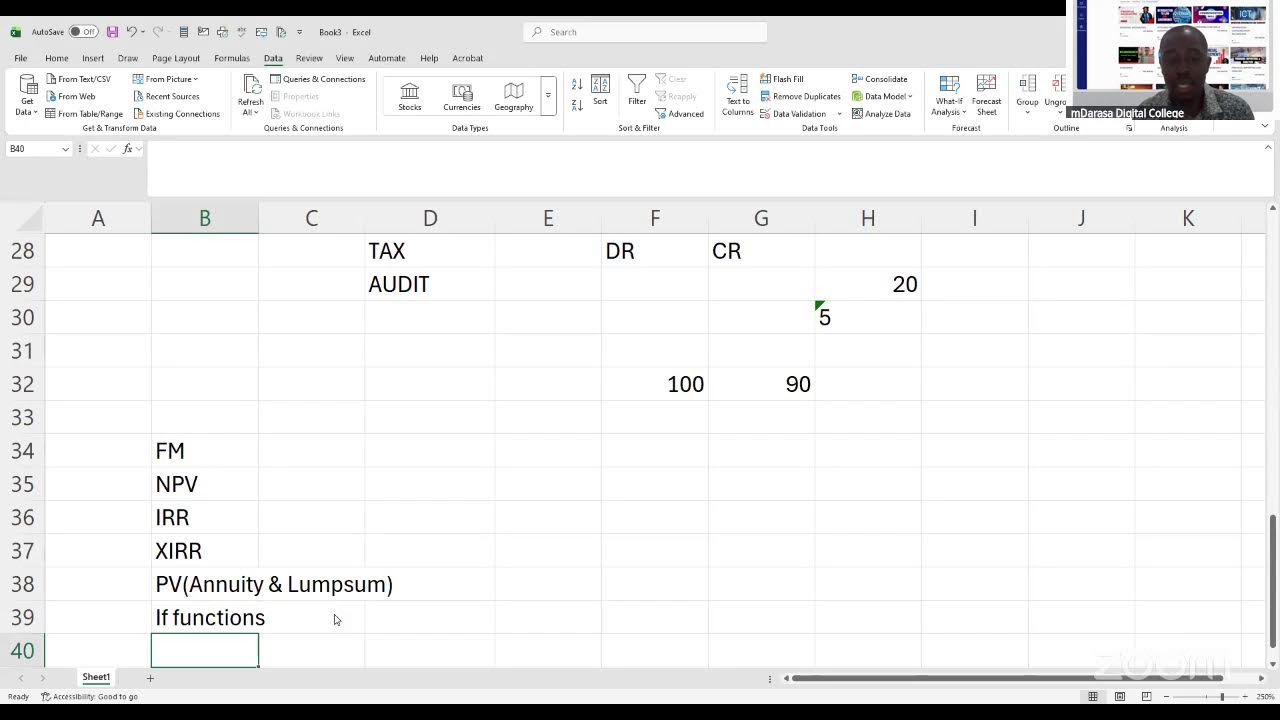 BDA - SPECIAL REVISION CLASS