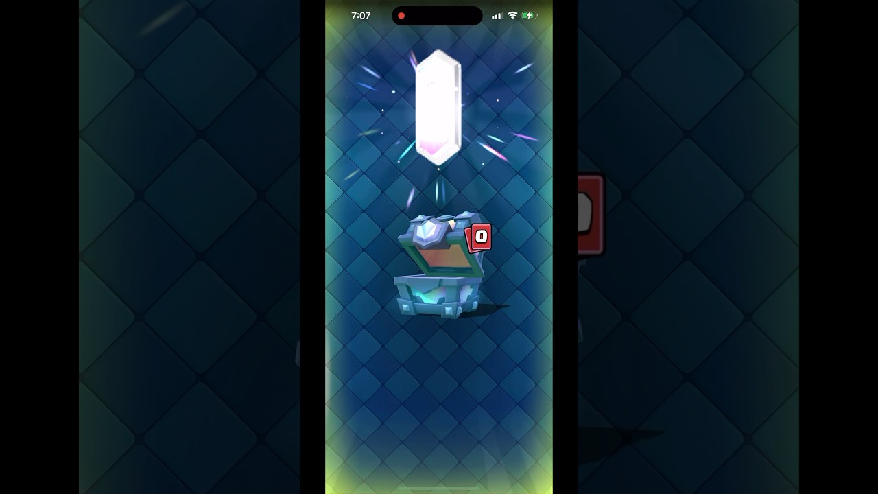 Legendary chest open 