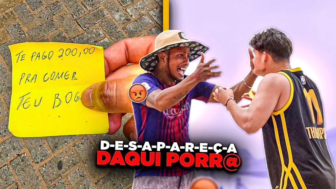 MUDINHO FULEIRO EM RECIFE - pegadinha