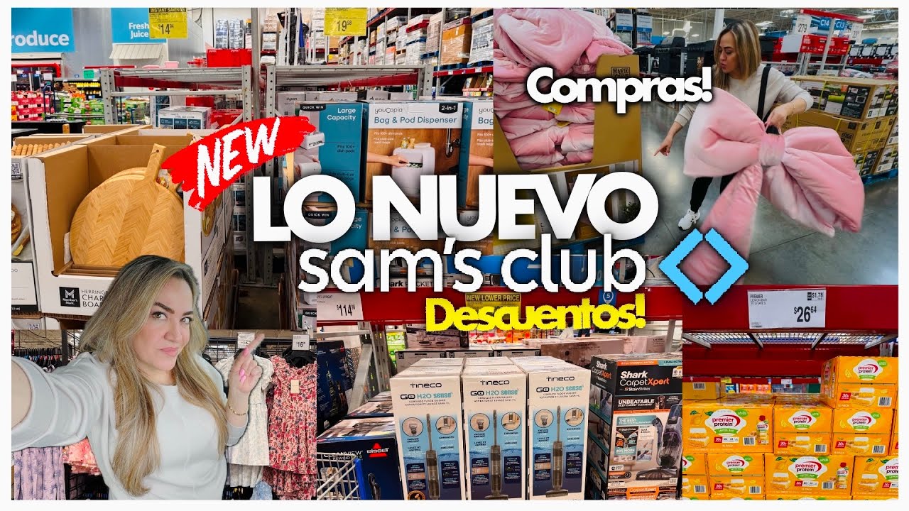 #samclub  LO NUEVO DE LA TIENDA DE SAM'S  CLUB! CASA, JARDÍN, COMIDA, ROPA Y MÁS! New at Sam’s Club!