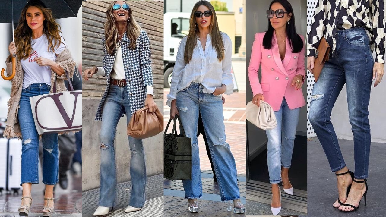 Jeans Rotos Existen maneras de usarlos a los 40-50+ 🙌🌹