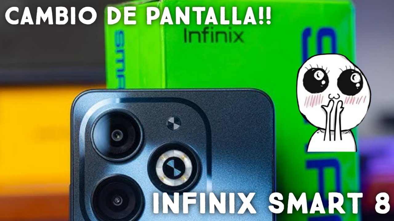 CAMBIO DE PANTALLA INFINIX SMART 8!! 😱😱😱
