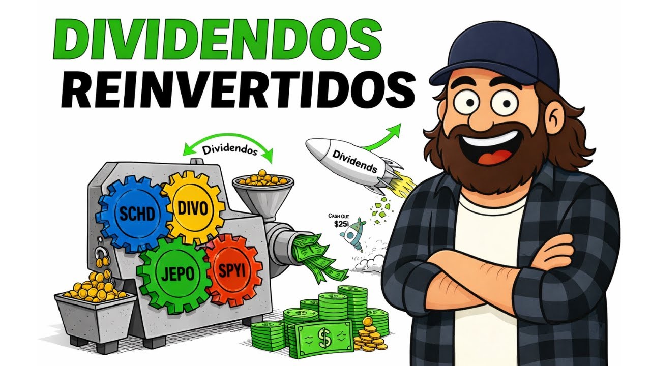 $10,000 o $78,000: el poder de REINVERTIR dividendos 💰💸💰🤑