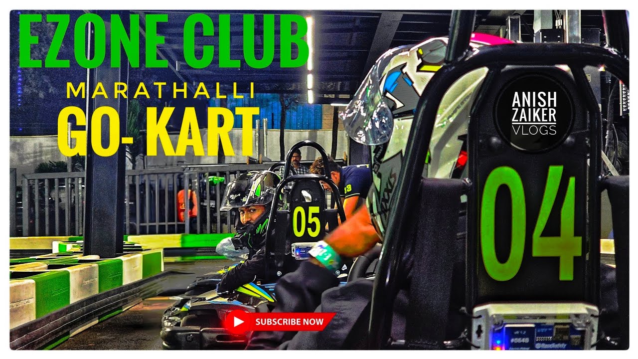 Gokarting E-Zone Club | Marathahalli | Torg03| Best Go Karting  More Fun Activities | #video #gokart