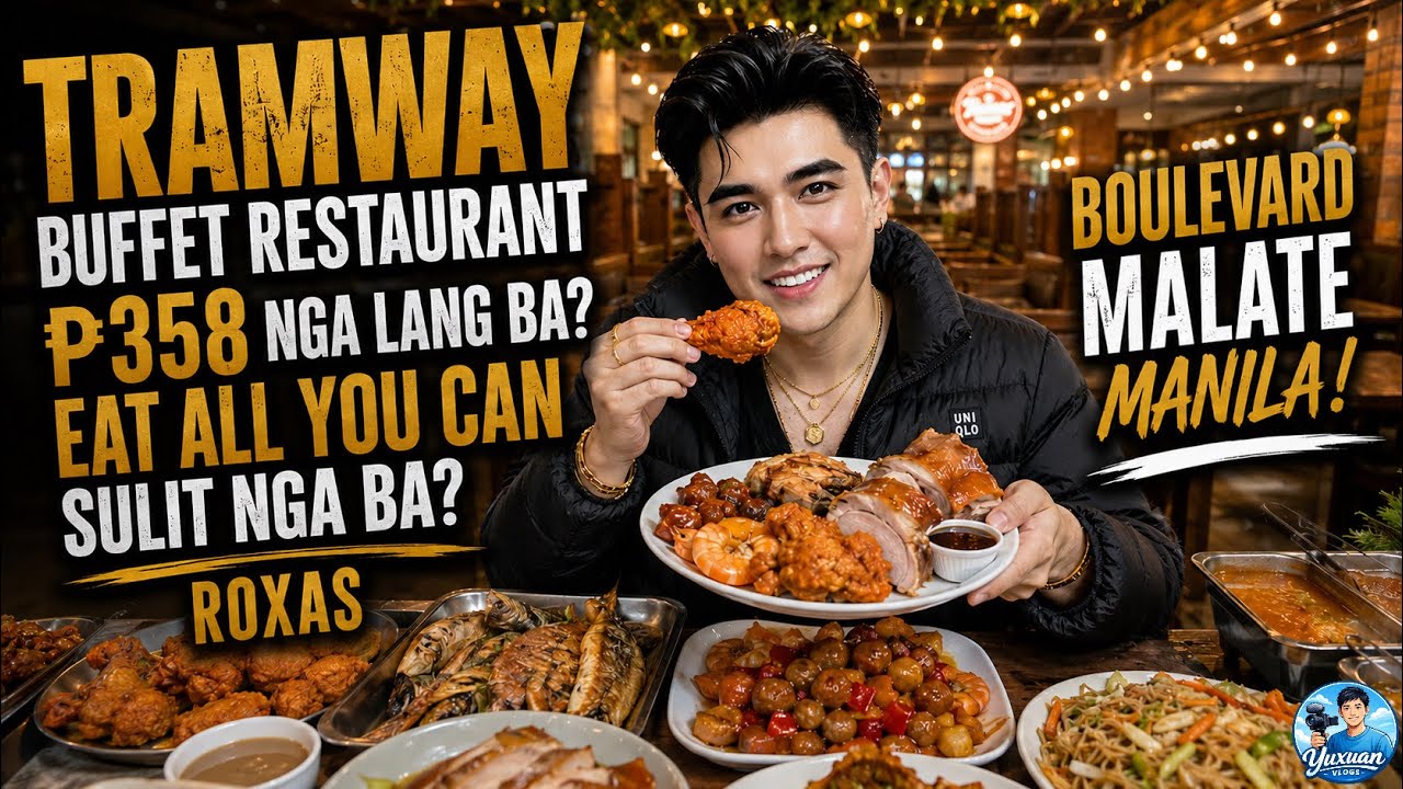 BUFFET CRAVINGS? TRAMWAY BAYVIEW HAS IT ALL FOR ONLY ₱358 TOTOO BA TO?