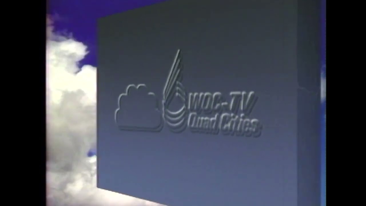 WOC-TV to KWQC-TV call letter change ID with music