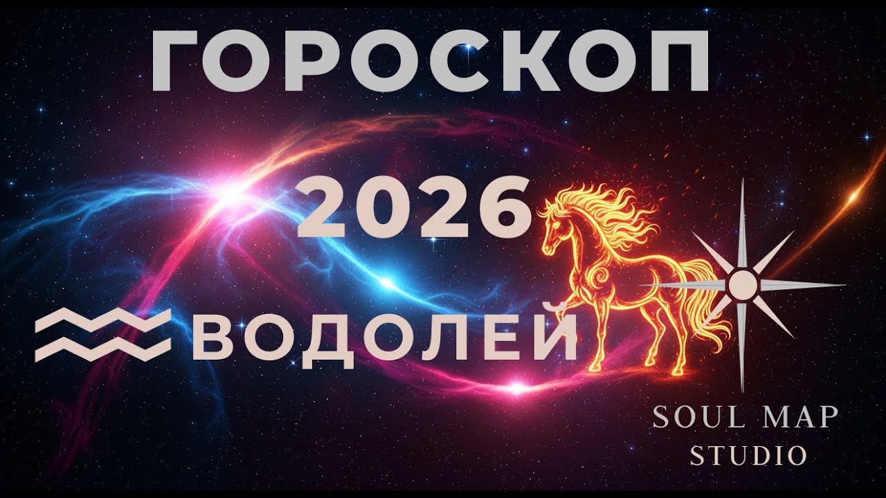 ВОДОЛЕЙ - гороскоп на 2026 год от Soul Map Studio