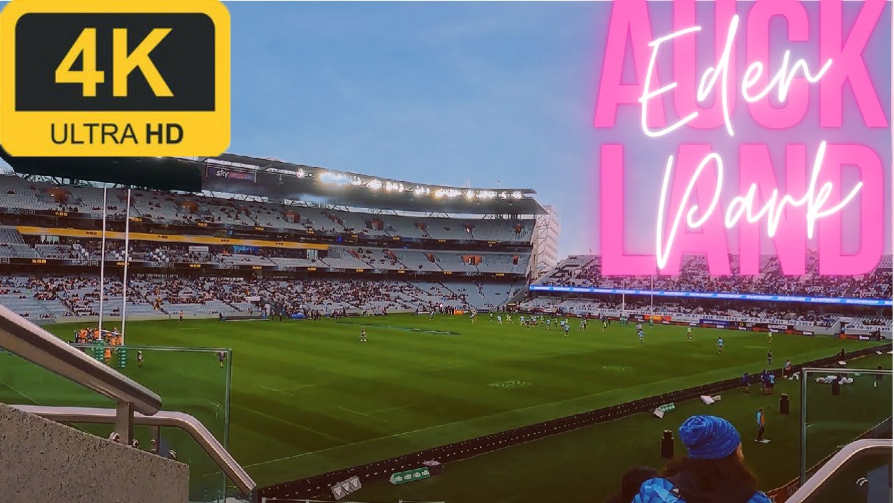 Eden Park Walk | Among the Rugby Crowd | Auckland | 4K