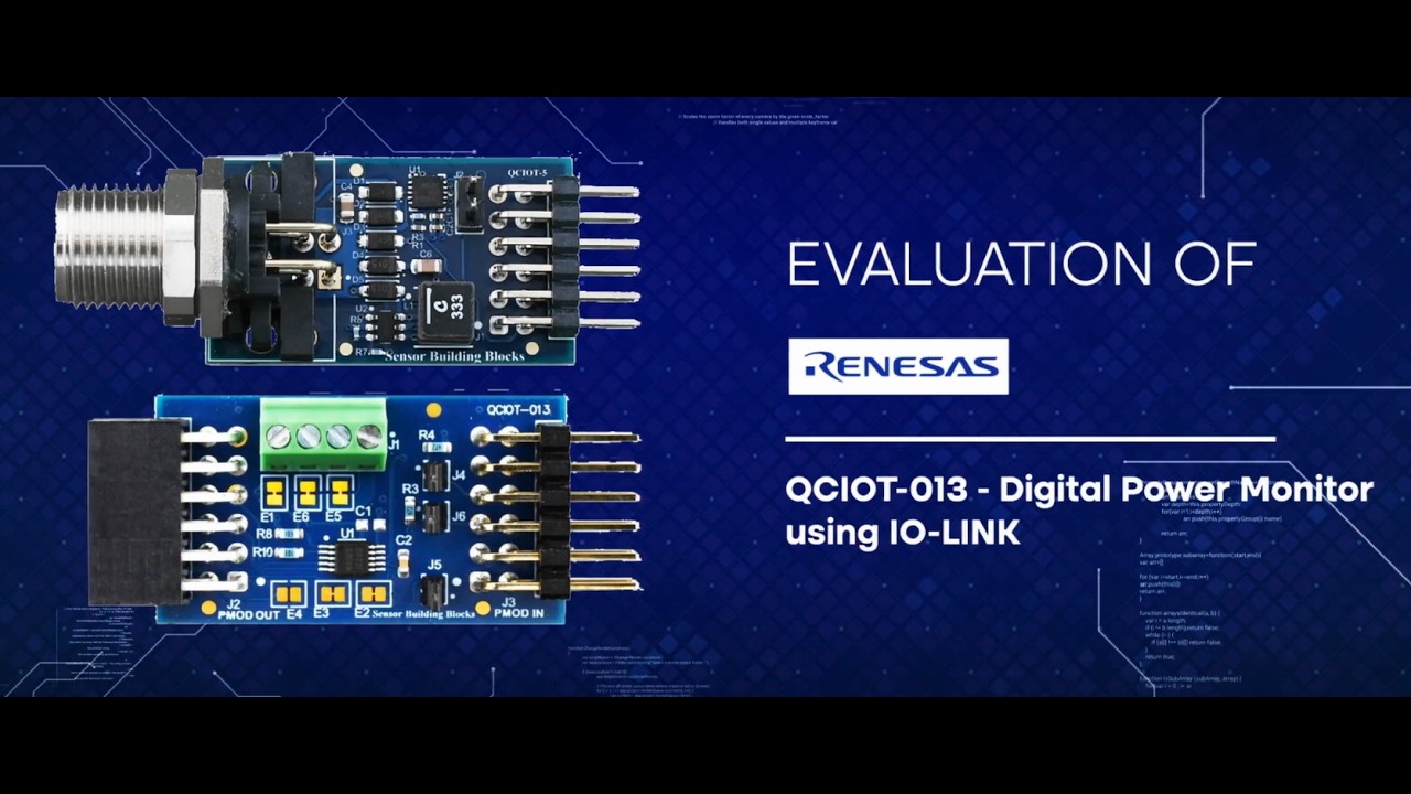 QCIOT-013 | Digital Power Monitor using IO LINK