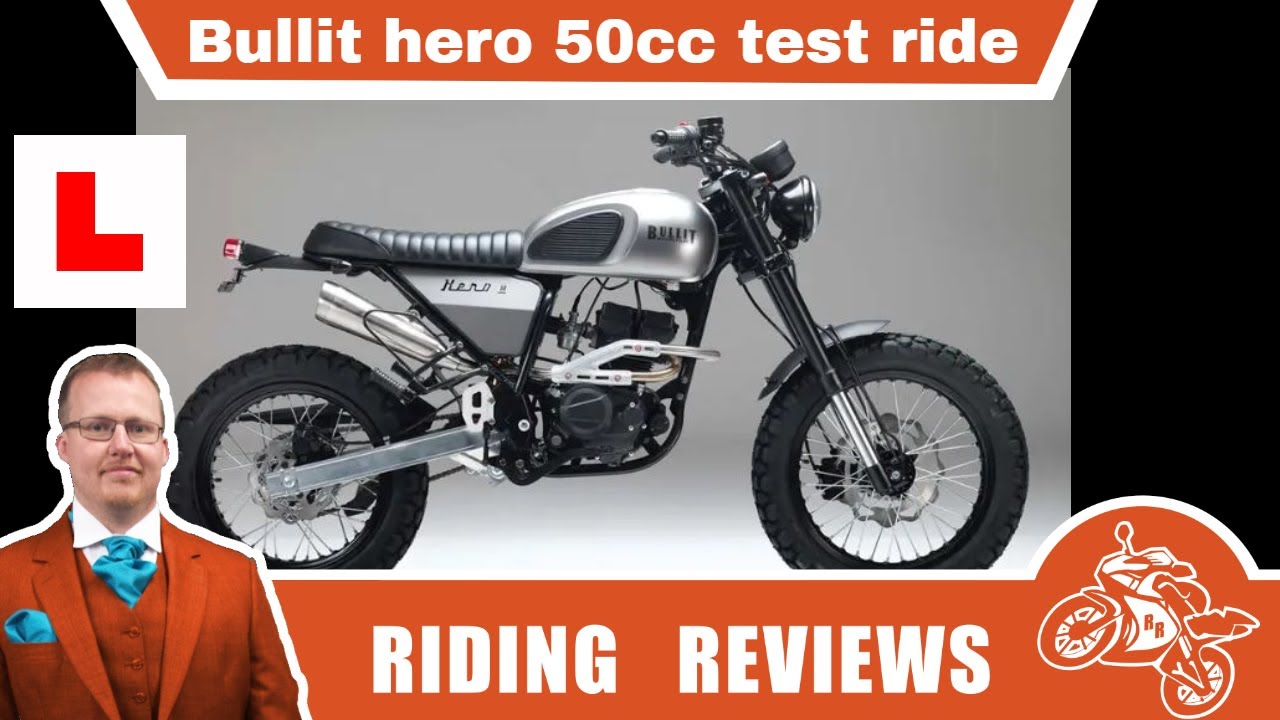 bullit hero 50cc test ride top speed