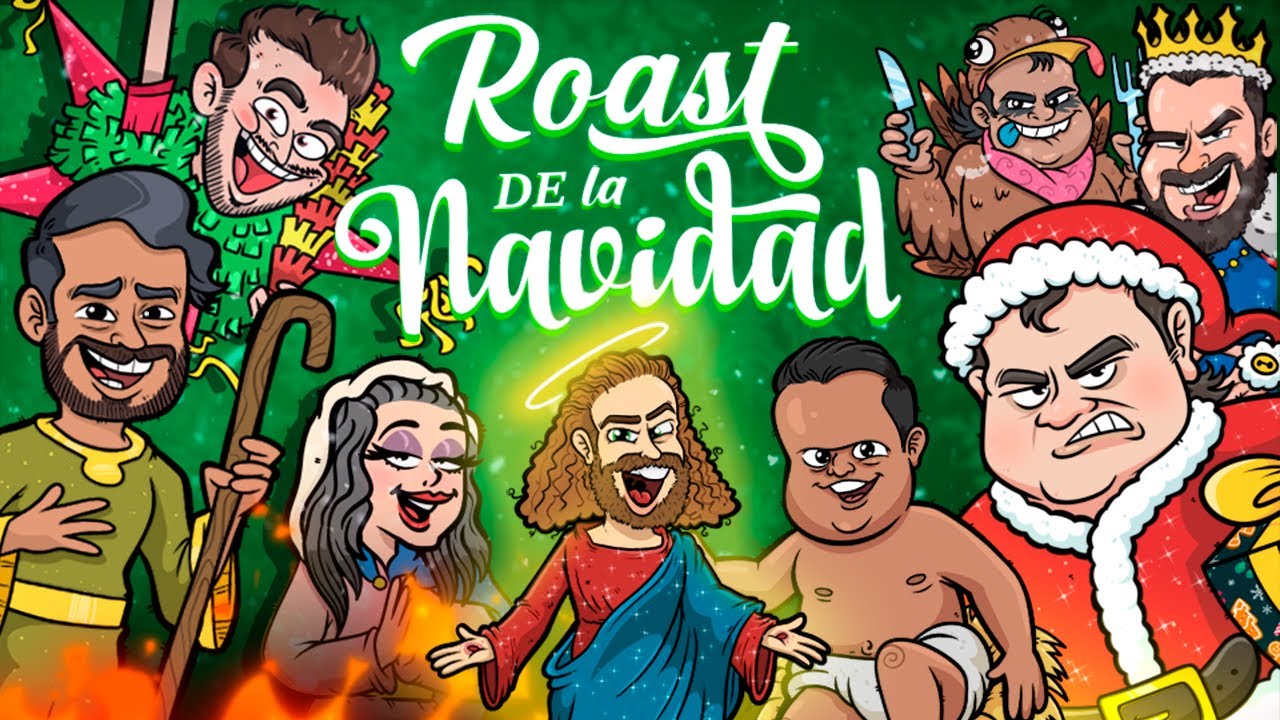 ROAST DE LA NAVIDAD Con Ricardo Pérez, Javier Ibarreche, Álvaro Morales, Cojo Feliz, y...