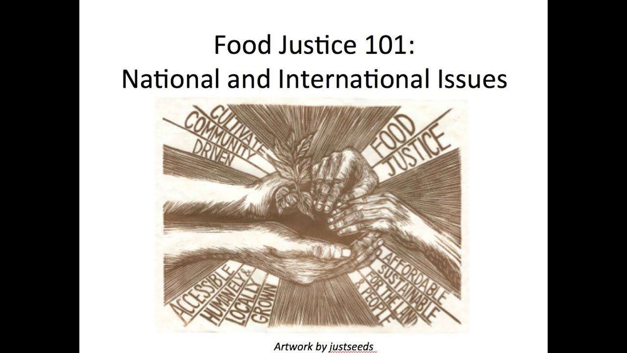 Food Justice 101: National and International Issues -  2021 Urban Grower Webinar Course