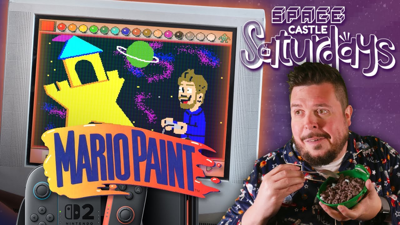 It's Mario Paint on the Nintendo Switch 2!