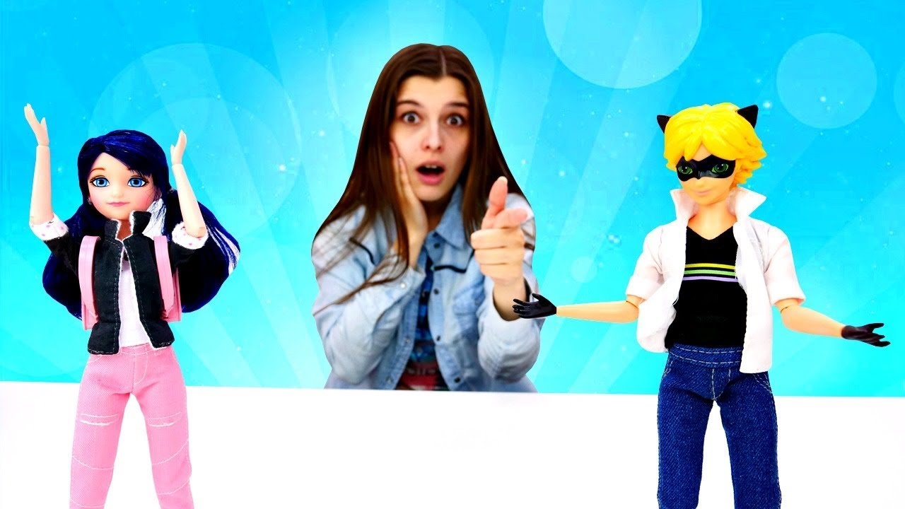 Маринетт узнала кто такой Супер Кот! Куклы Леди Баг в ToyClub. Ищем игрушки с Машей
