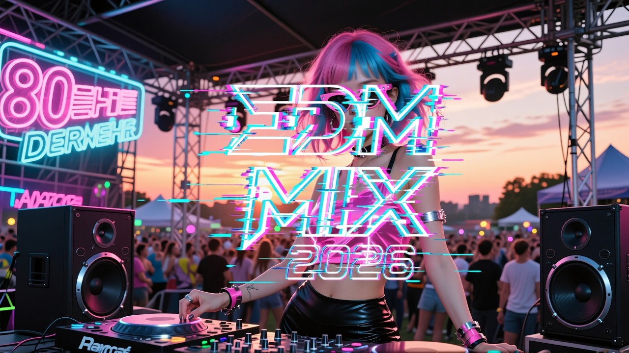EDM Music Mix 2026 🎧 High Energy Remixes 🎧 Bass Heavy Dance Beats for Late Night Vibes