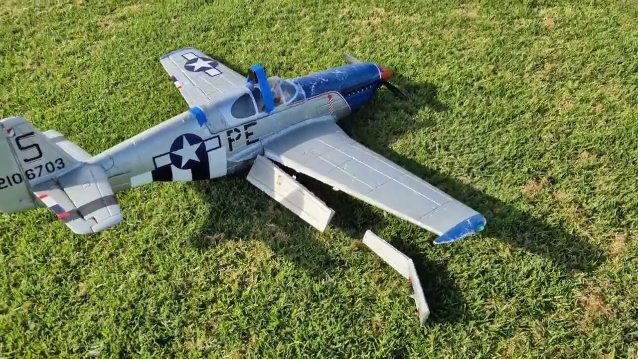 RC P51-B 'Snoots Sniper' and Corsair: Flight Thirty Five