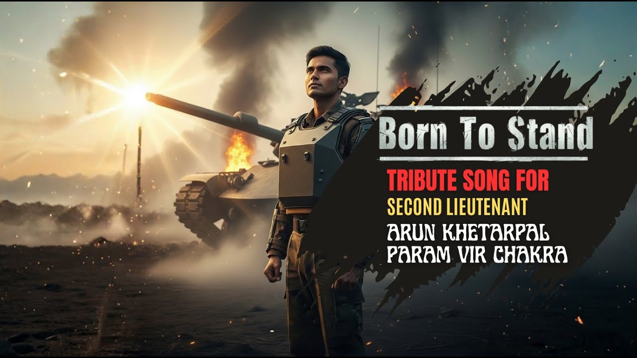 IKKIS – Born to Stand | Second Lieutenant Arun Khetarpal Tribute | by @SLAiCOVERs