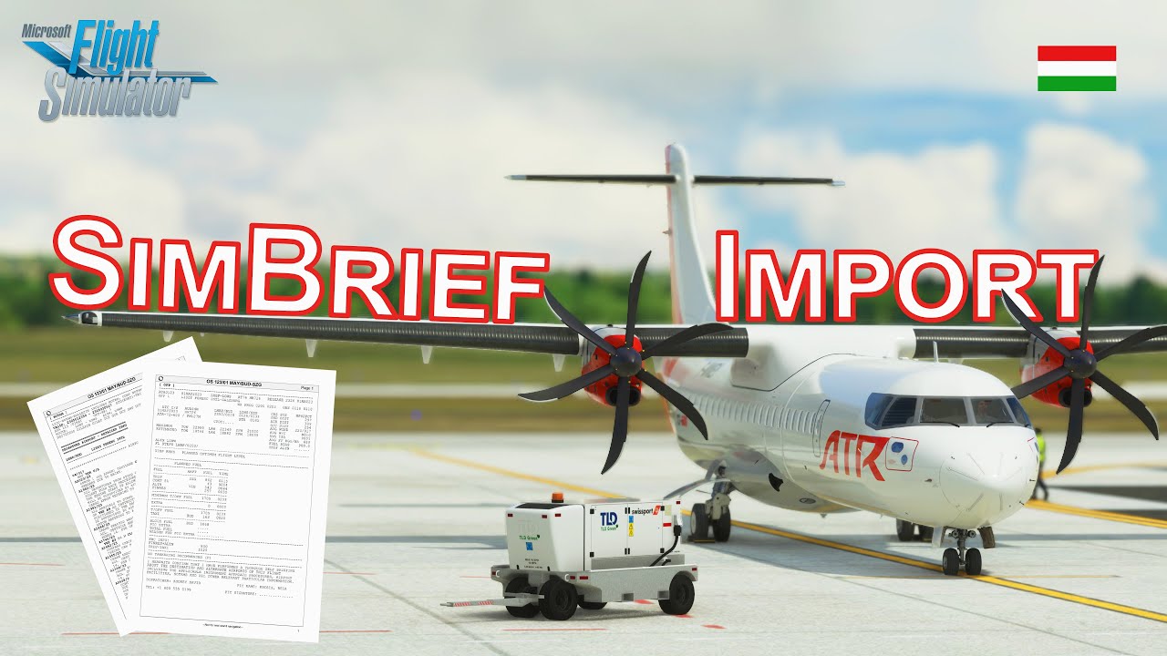 ATR 72/42 SimBrief Rep&uuml;l&eacute;si Terv Import&aacute;l&aacute;s MSFS2020