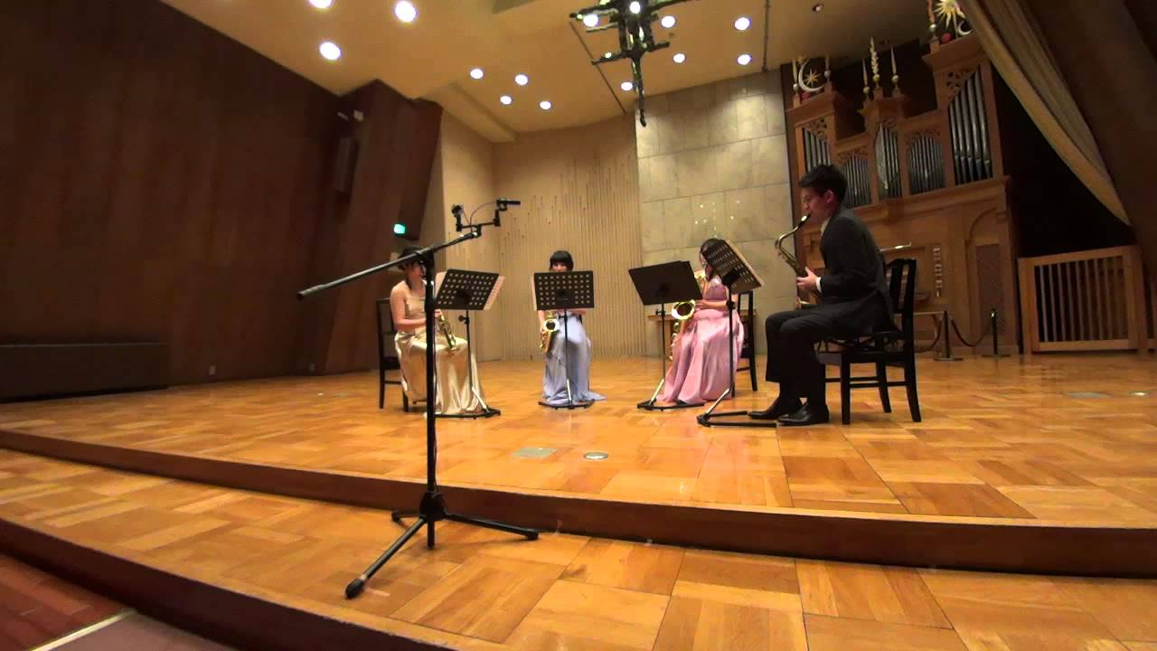 Tsukuba Saxophone Quartet - J.S.Bach/Y.Ito - Chaconne