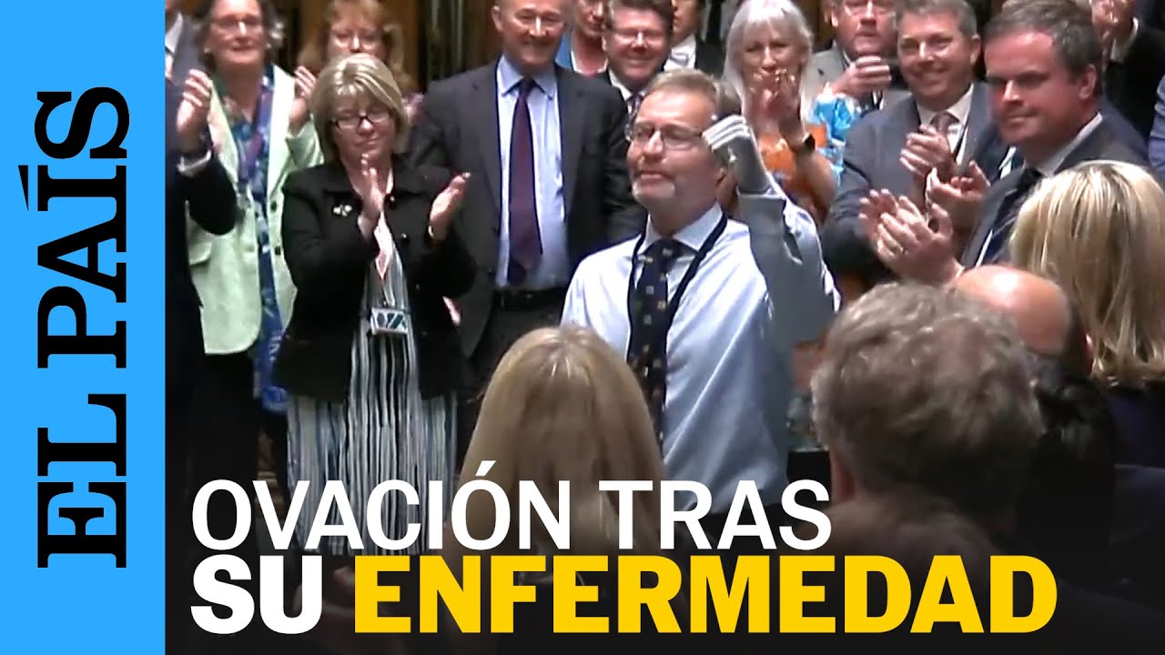 La ovación a un diputado que ha perdido brazos y piernas en su vuelta a la Cámara de los Comunes